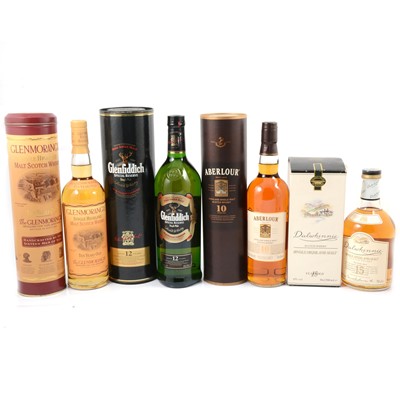 Lot 312 - Four bottles of single Highland malt whisky, 1990s bottlings