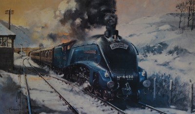 Lot 345A - After Terence Cuneo, 'Flying Scotsman' 'Sir Nigel Greasley'