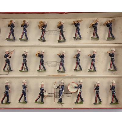 Lot 209 - Britains Band of the Royal Marines no.1288 set.