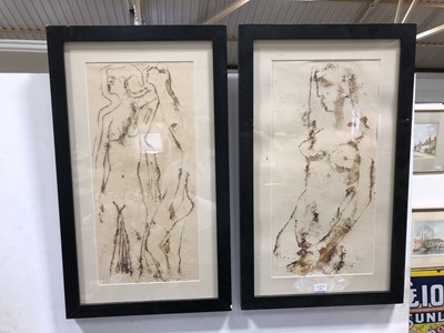 Lot 343 - Monogrammist ER, female nudes.
