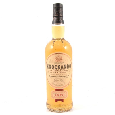Lot 314 - Knockando 1978, bottled 1992, single Highland malt whisky, 1 bottle.