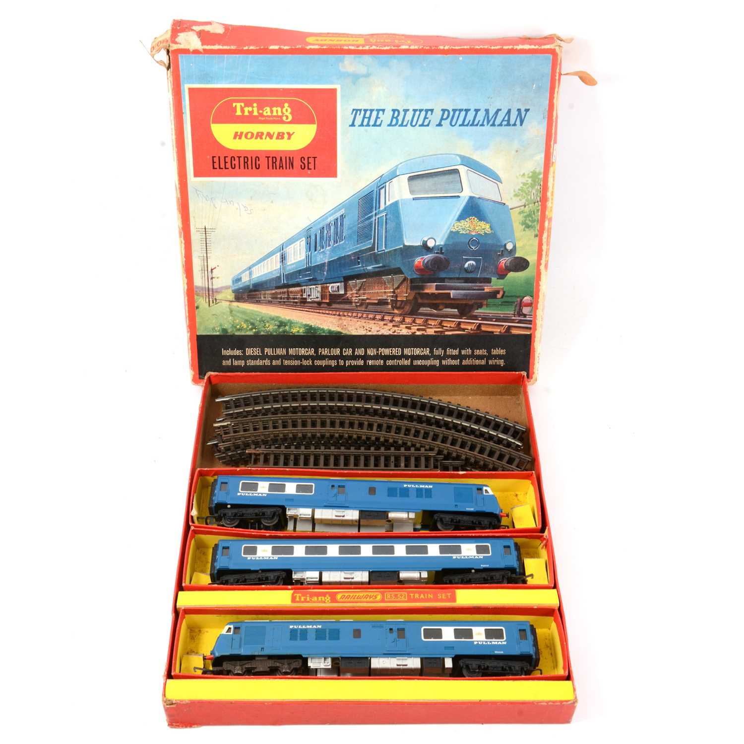 Lot 50 - Triang Hornby OO gauge electric train set RS52, The Blue Pullman, boxed.