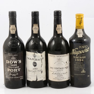 Lot 289 - Four bottles of assorted Port
