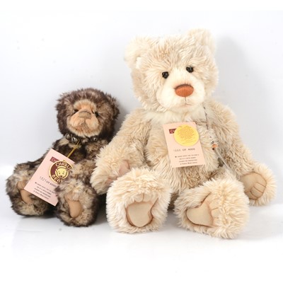 Lot 243 - Two Charlie Teddy Bears, Wurve You and Porridge.