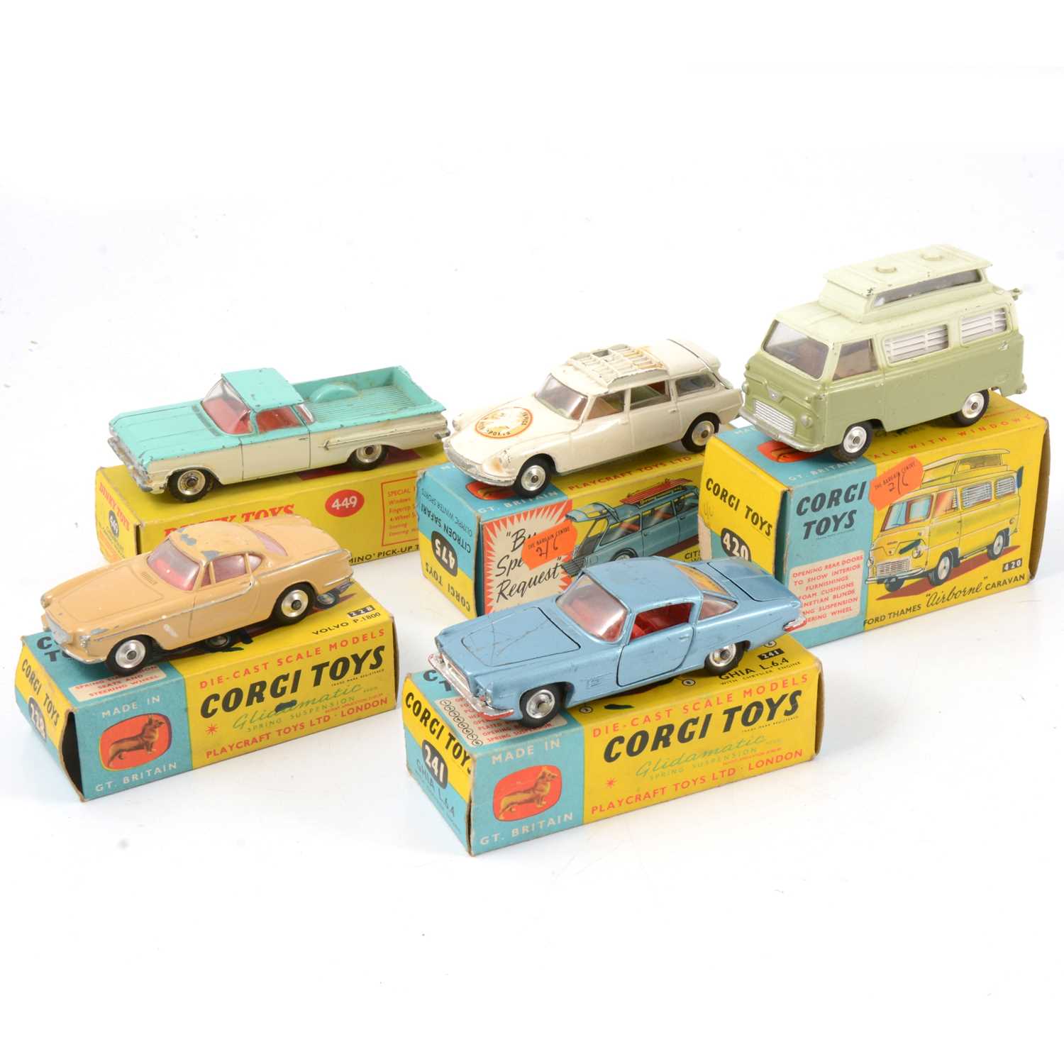 Lot 108 - Corgi and Dinky Toys die-cast models.