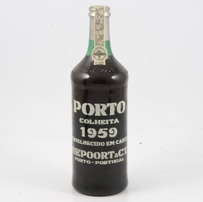 Lot 285 - Niepoort & Co, Colheita, 1959 vintage port, 1 bottle.