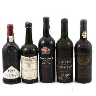 Lot 283 - Eleven assorted bottles of Port and Madeira