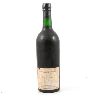 Lot 288 - Sandeman, 1970 vintage port, 1 bottle.