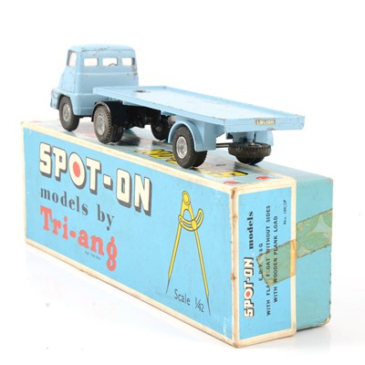 Lot 149 - Tri-ang Spot-on die-cast model Ford Thames Trader with flat float with ERF 68G truck.