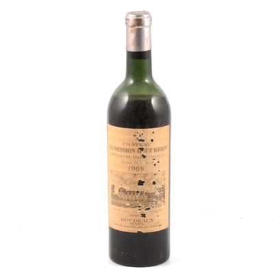 Lot 203 - Ch La Mission Haut Brion, Pessac Leognan, 1962, 1 bottle.