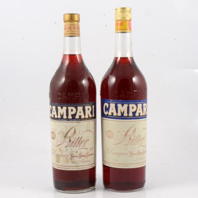 Lot 302 - Campari Bitter, 1960s/70s bottlings