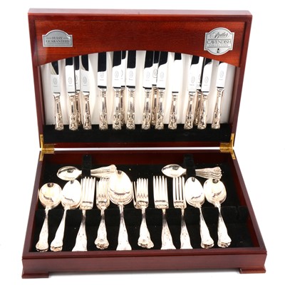 Lot 83 - Canteen of plated cutlery by Butler of Sheffield.