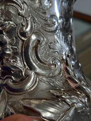 Lot 147 - Victorian silver goblet, Charles Fox II, London 1838.