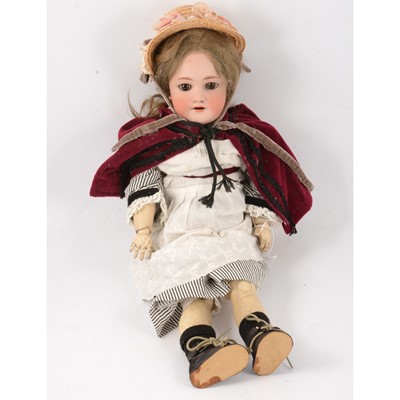 Lot 91 - Simon and Halbig for Heinrich Handwerck, Germany, bisque head doll