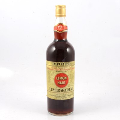 Lot 306 - Lemon Hart Demerara Rum, 151 Proof, 1970s bottling, 1 bottle