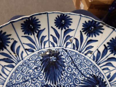 Lot 44 - Delft plate, 18th century, and another