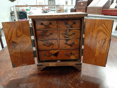 Lot 119 - Japanese inlaid table cabinet