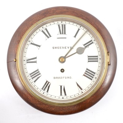 Lot 188 - Mahogany cased wall clock