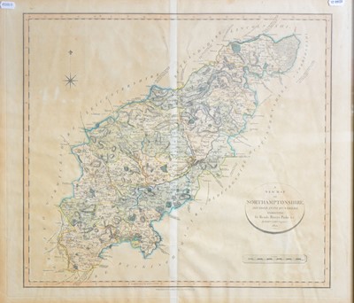 Lot 100 - John Cary, Northamptonshire map and others