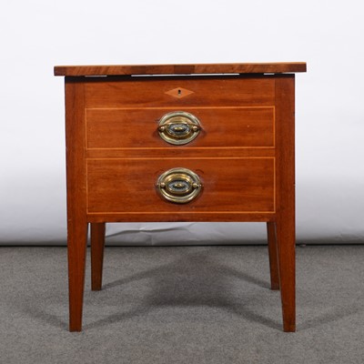 Lot 459 - George IV mahogany commode