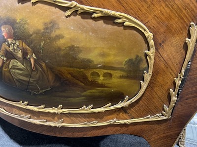 Lot 269 - Late 19th Century French kingwood vitrine