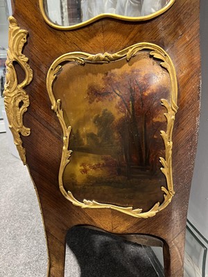 Lot 269 - Late 19th Century French kingwood vitrine
