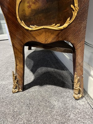 Lot 269 - Late 19th Century French kingwood vitrine