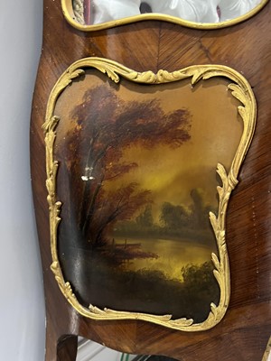Lot 269 - Late 19th Century French kingwood vitrine