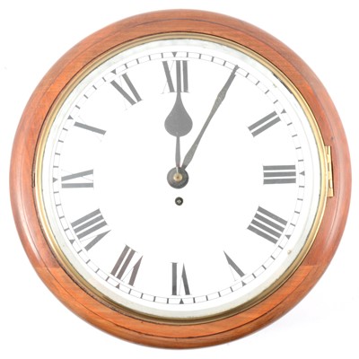 Lot 193 - Mahogany Wall Clock