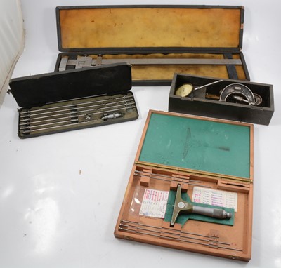 Lot 160 - Engineering gauges and measures, clipers, etc.