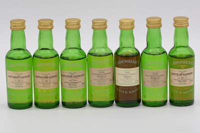 Lot 2 - Cadenhead's Miniature Authentic Collection, seven Highland whiskies