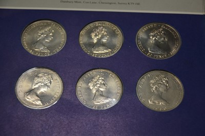 Lot 280 - Collection of Commemorative Coin Sets and individual coins.