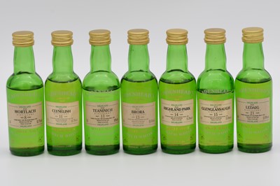 Lot 225 - Cadenhead's Miniature Authentic Collection, seven assorted whiskies