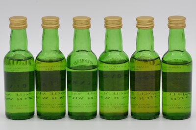 Lot 4 - Cadenhead's Miniature Authentic Collection, six assorted whiskies