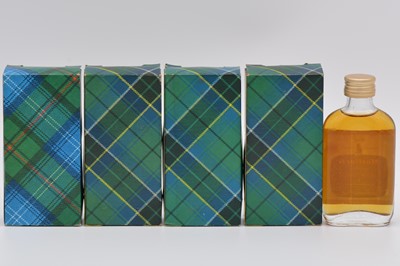 Lot 66 - Gordon & MacPhail, Tartan Miniature Collection, ten flat bottles in packs