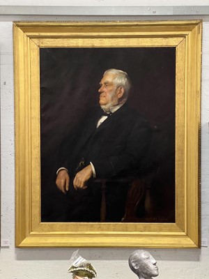 Lot 180 - Sir John Alfred Arnesby Brown, Portrait of Mr Rook