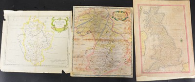 Lot 101 - Antiquarian maps and Burton Overy photographs and watercolour.