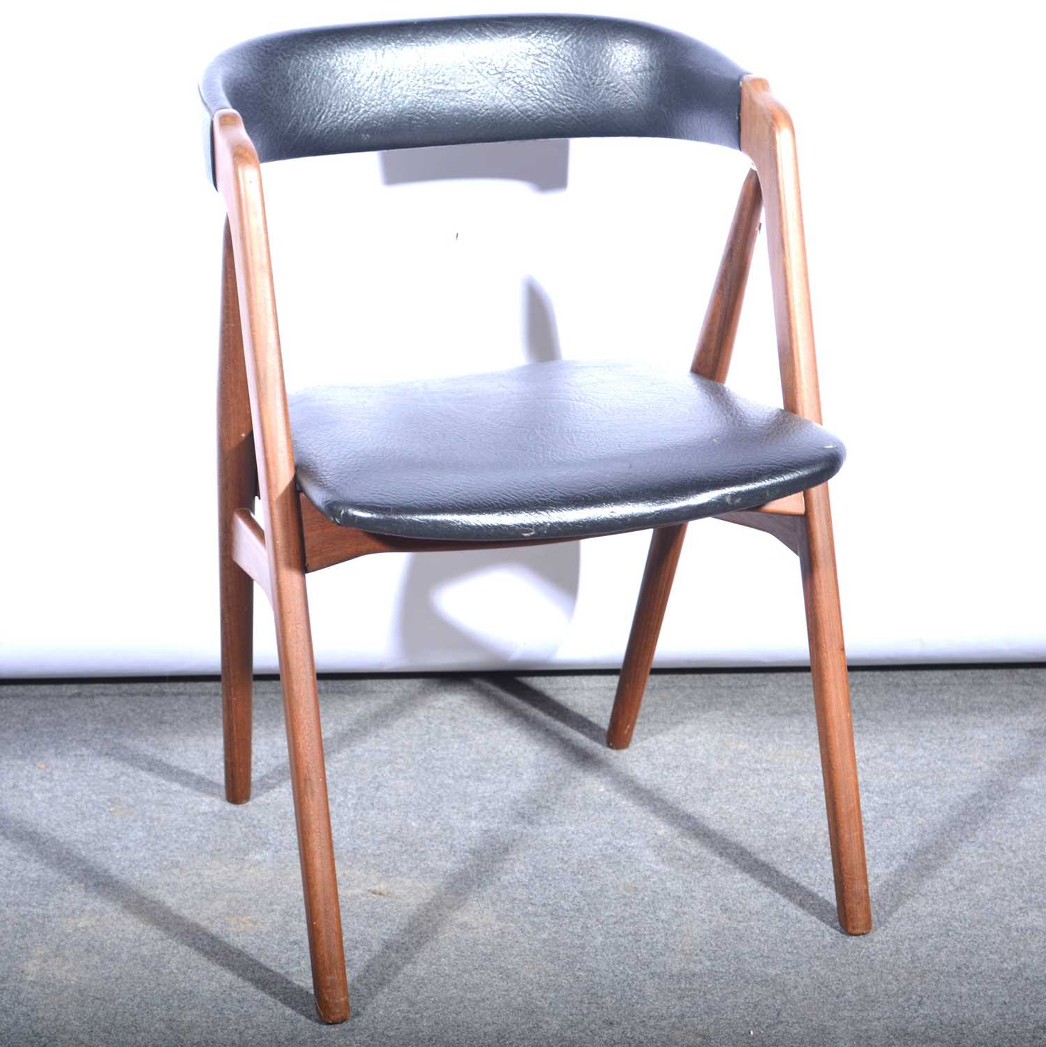 Lot 1063 - 'Model 31' teak arm chair, designed by Kai Kristiansen