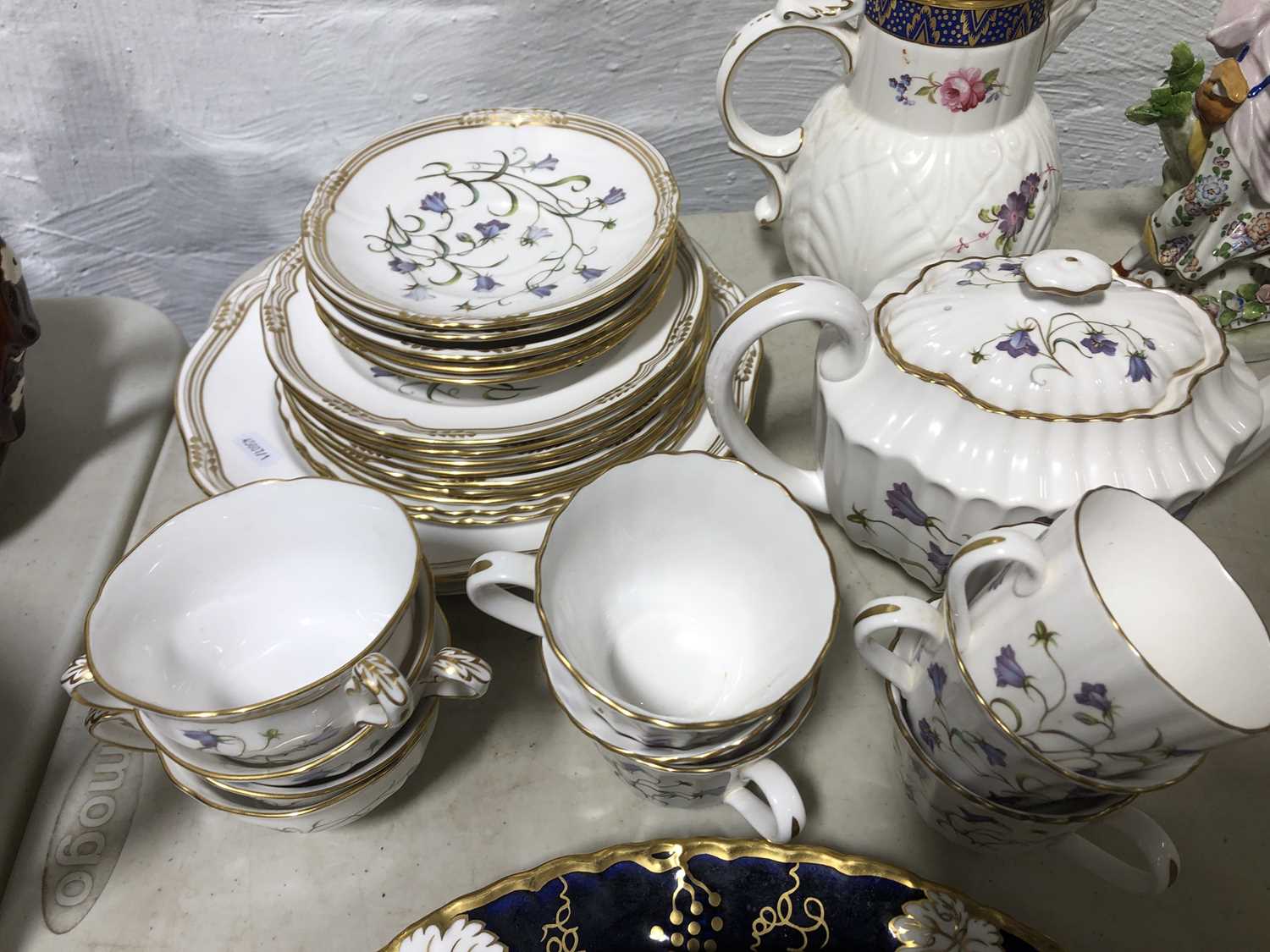 Lot 35 - Spode Campanula tea service, Royal Crown