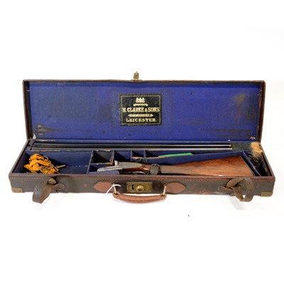 Lot 287 - Side-by-side 12 bore shotgun, by Alexander Henry