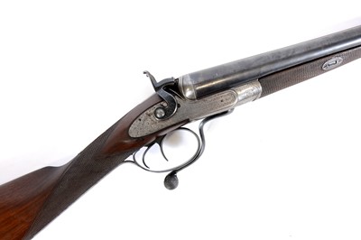 Lot 293 - 12 gauge double-barrelled hammer shotgun, by James Purdey