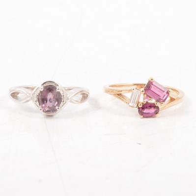Lot 306 - Gemporia - Two gemset rings.