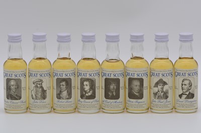 Lot 99 - The Whisky Connoisseur - the complete Great Scots miniature series