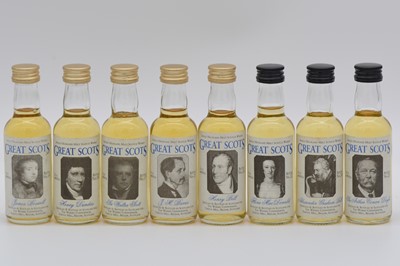 Lot 99 - The Whisky Connoisseur - the complete Great Scots miniature series