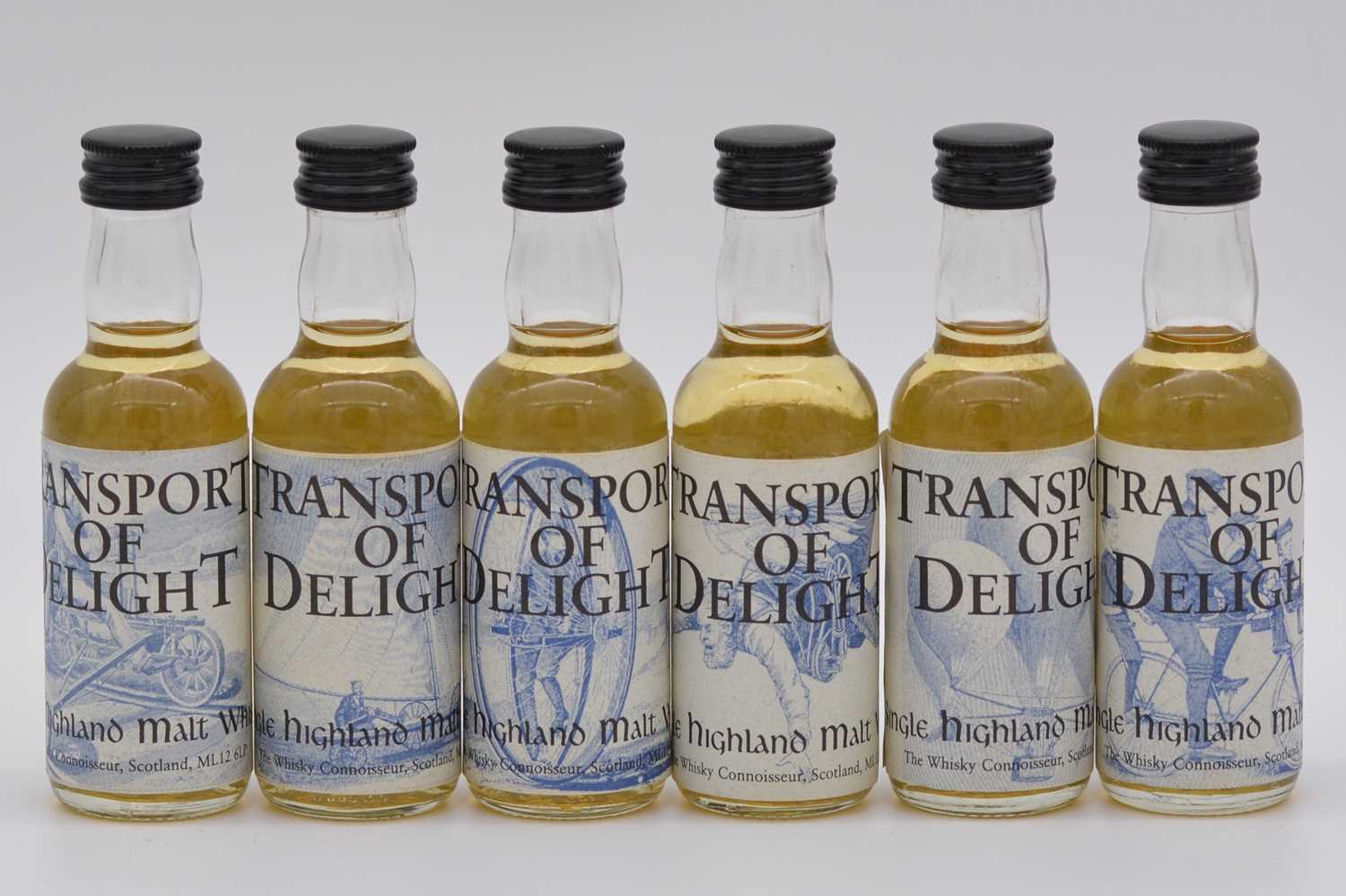 Lot 101 - The Whisky Connoisseur - the complete Transport of Delight miniatures series