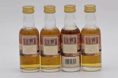 Lot 79 - Gordon & MacPhail Centenary Reserve miniature series - four bottlings