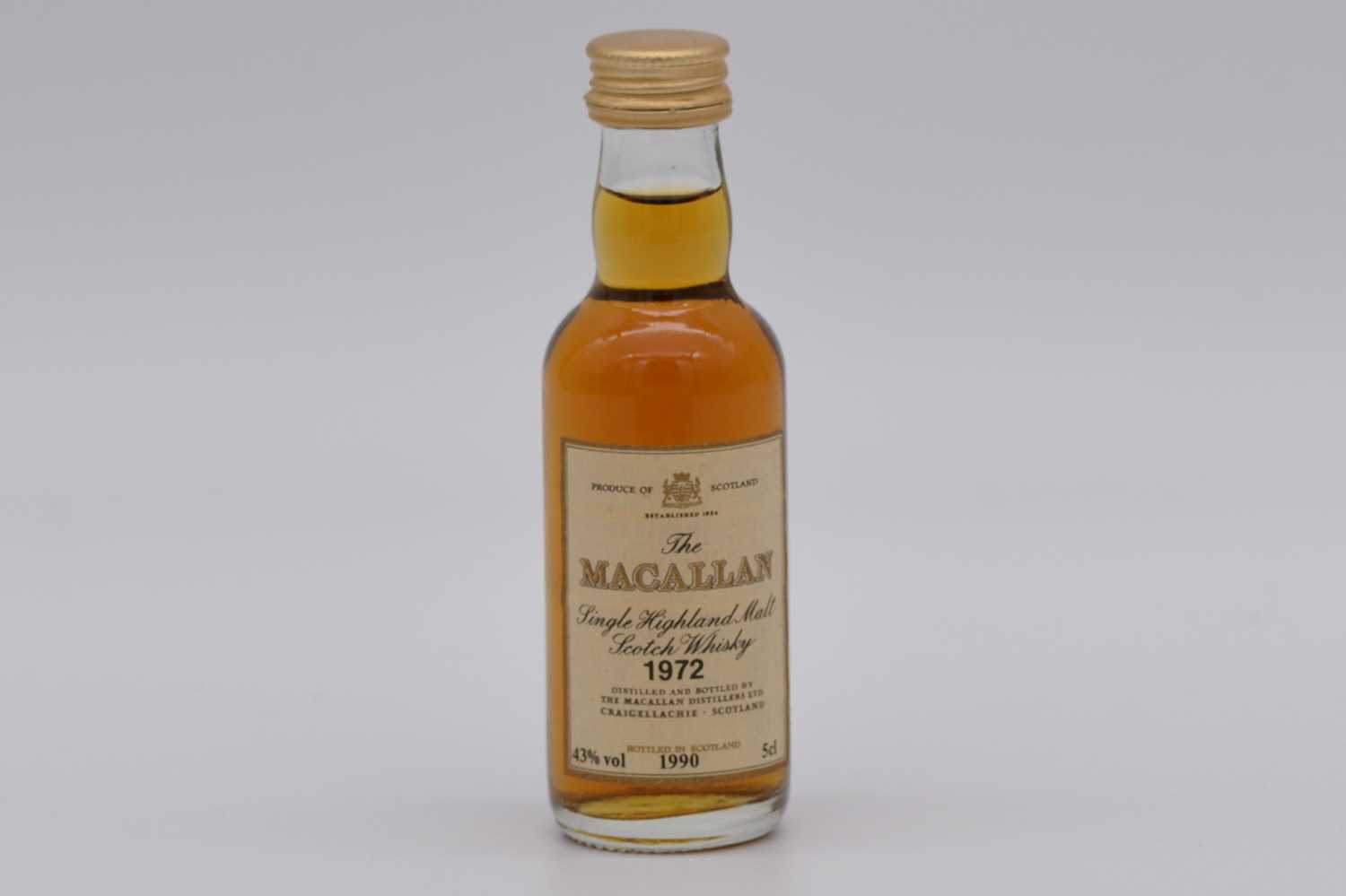 Lot 80 - Macallan 1972, 18 year old, bottled 1990
