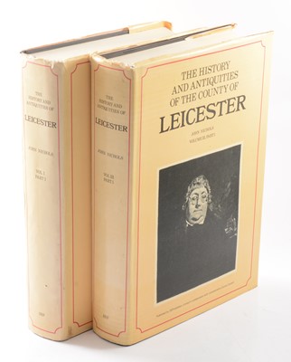 Lot 95 - John Nichols, The History and Antiquities of the County of Leicester.
