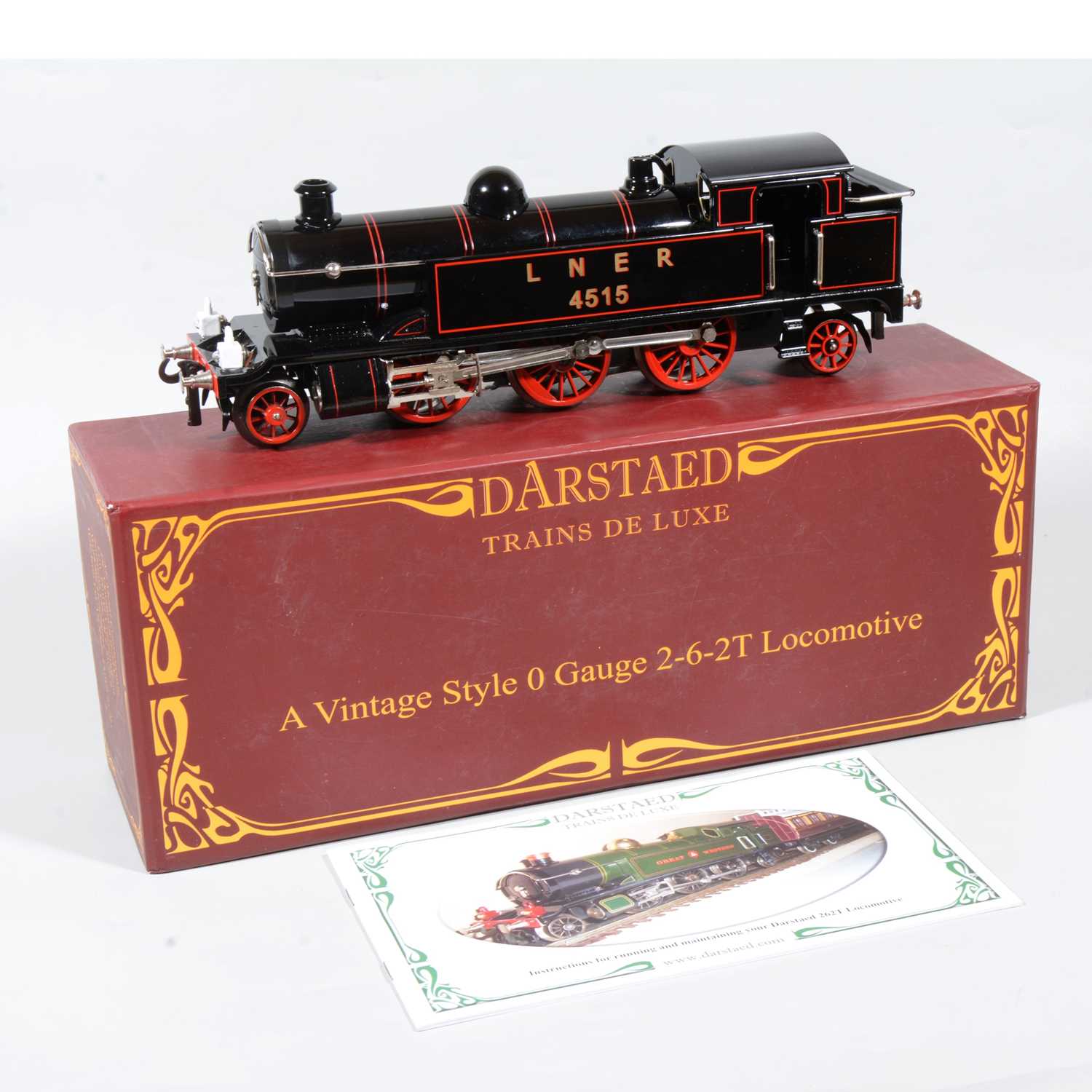 Lot 171 - Darstaed O gauge electric tank locomotive, LNER 2-6-2T, 4515, black