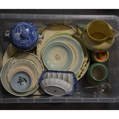Lot 16 - Quantity of 20th century decorative ceramics, including Susie Cooper, Clarice Cliff